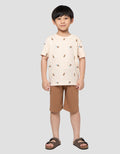 Little M Fullprint Bear Setelan Anak Laki-Laki