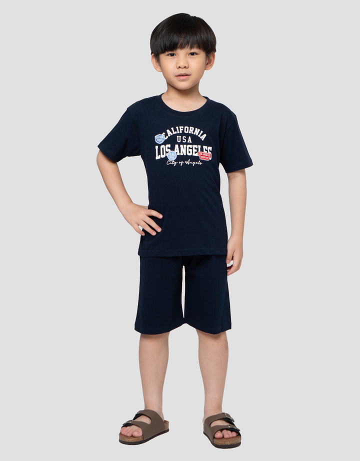 Little M Setelan California Patch Setelan Anak Laki-Laki