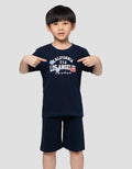 Little M Setelan California Patch Setelan Anak Laki-Laki