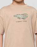 Little M Setelan Crocodile Summer Time Setelan Anak Laki-Laki