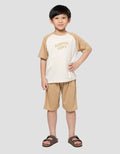 Little M Oversize Summer Vibes Setelan Anak Laki-Laki