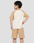 Little M Oversize Summer Vibes Setelan Anak Laki-Laki