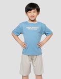 Little M Oversize Explore Ocean Setelan Anak Laki-Laki
