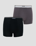 Cole 2Pk Rayon Elastic Wb Boss Stripe Crelana Boxer Pria