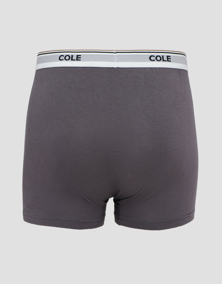 Cole 2Pk Rayon Elastic Wb Boss Stripe Crelana Boxer Pria