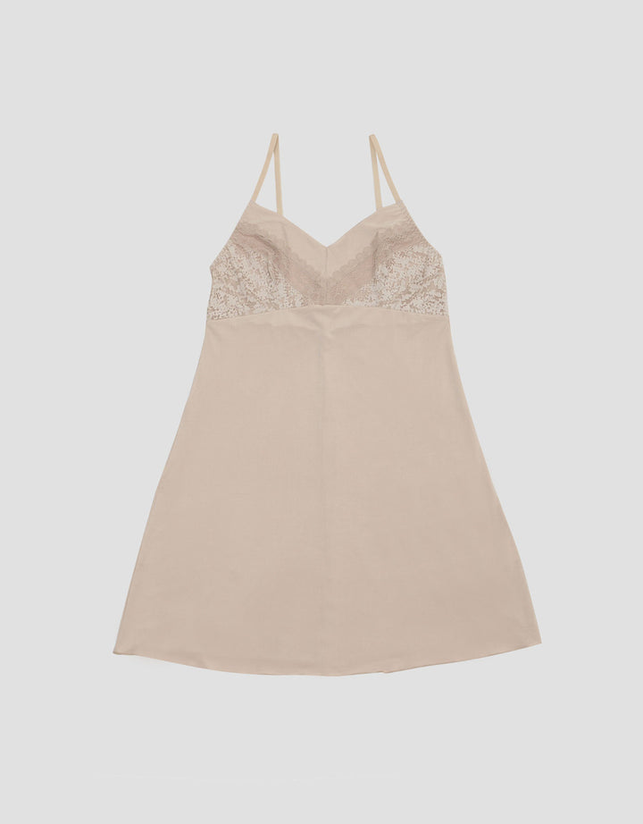 St. Yves Bahan Satin Rubin Lingerie Wanita