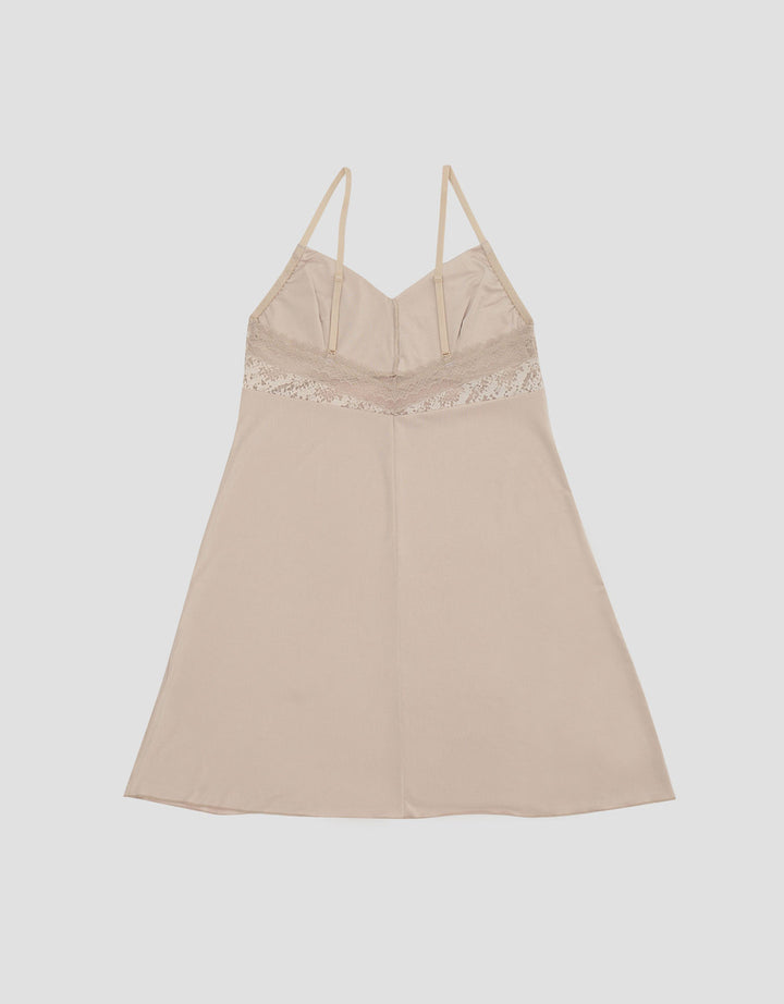 St. Yves Bahan Satin Rubin Lingerie Wanita
