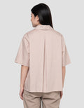 Connexion Plain Boxi Top With Pocket Blouse Wanita