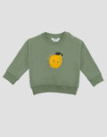 Little M Chenille Lemon Sweater Anak Bayi