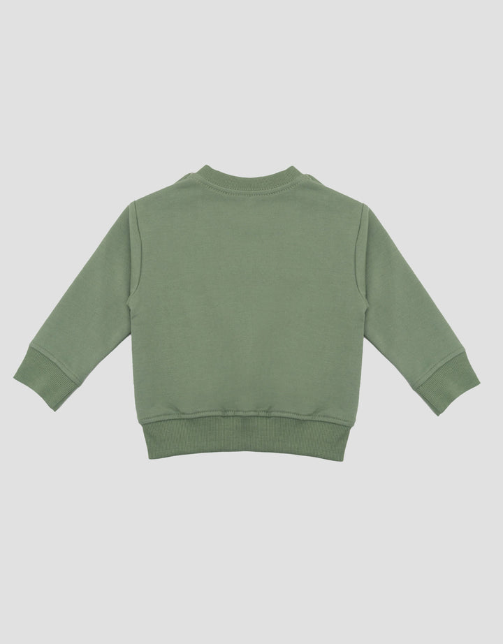 Little M Chenille Lemon Sweater Anak Bayi
