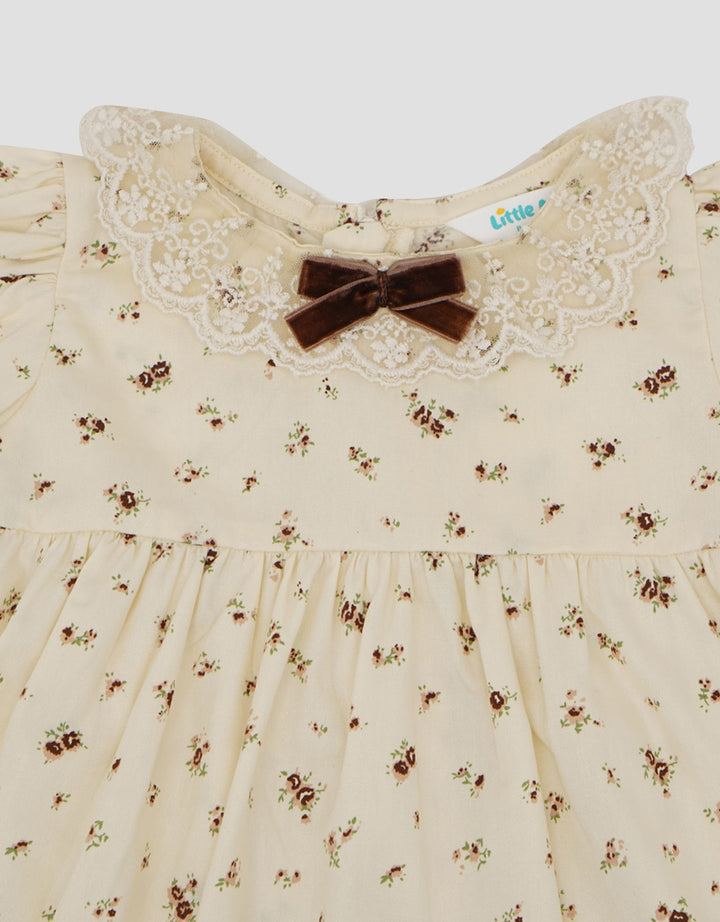 Little M Full Flower Dress Anak Bayi