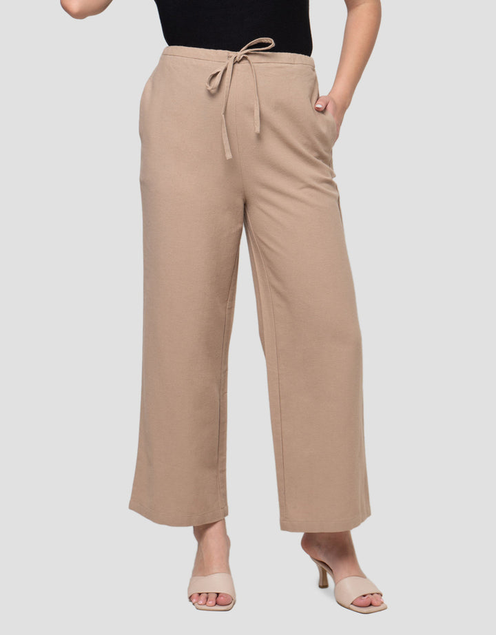 Connexion Linnen Celana Kulot Wanita