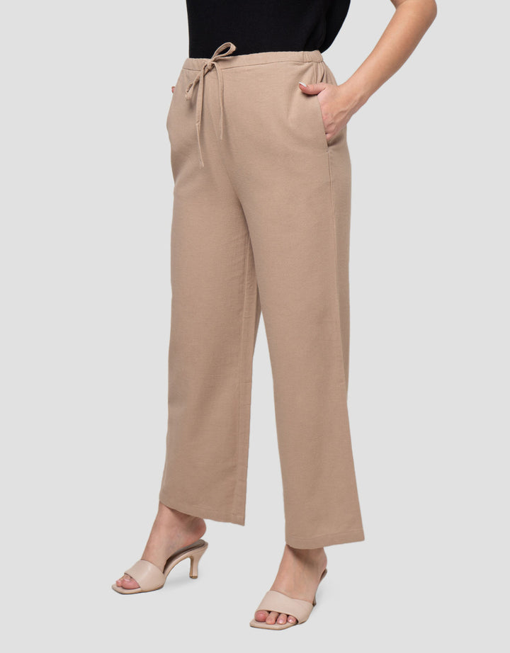 Connexion Linnen Celana Kulot Wanita