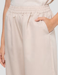 Connexion Matching Set Culotte Blend Celana Panjang Wanita