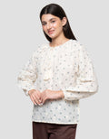Connexion Flower Embro Blouse Wanita