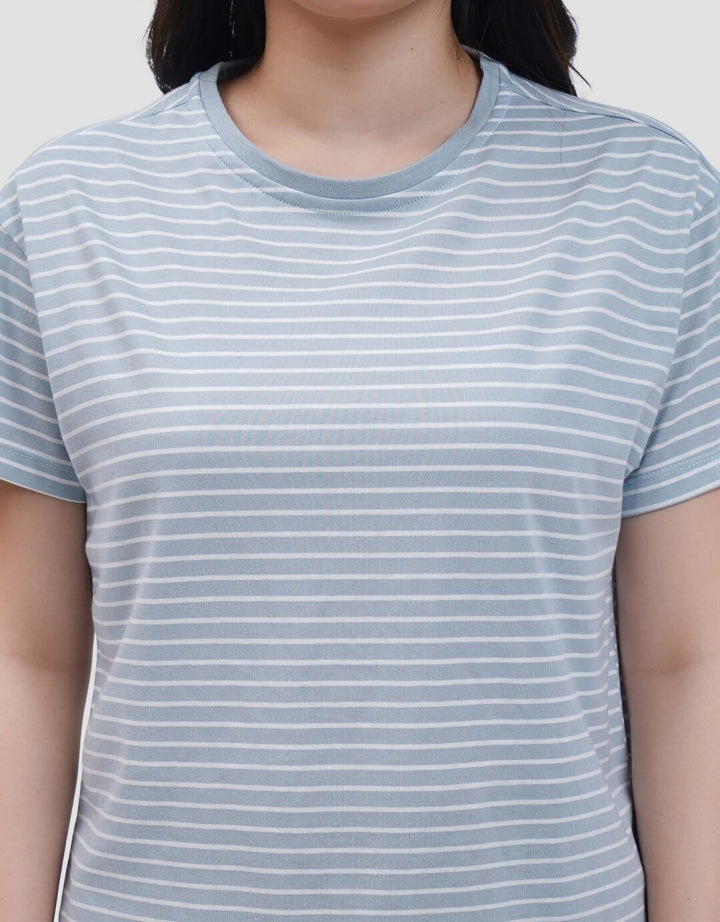 Connexion Stripe Kaos Wanita