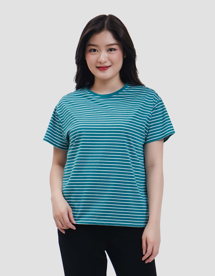 Connexion Stripe Kaos Wanita