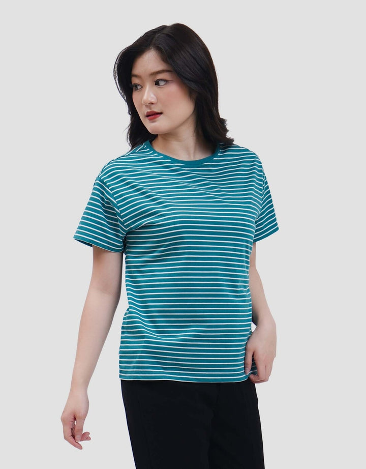 Connexion Stripe Kaos Wanita