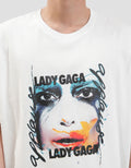 Aos Universal Music Theme Rockstar Lady Gaga Kaos Pria