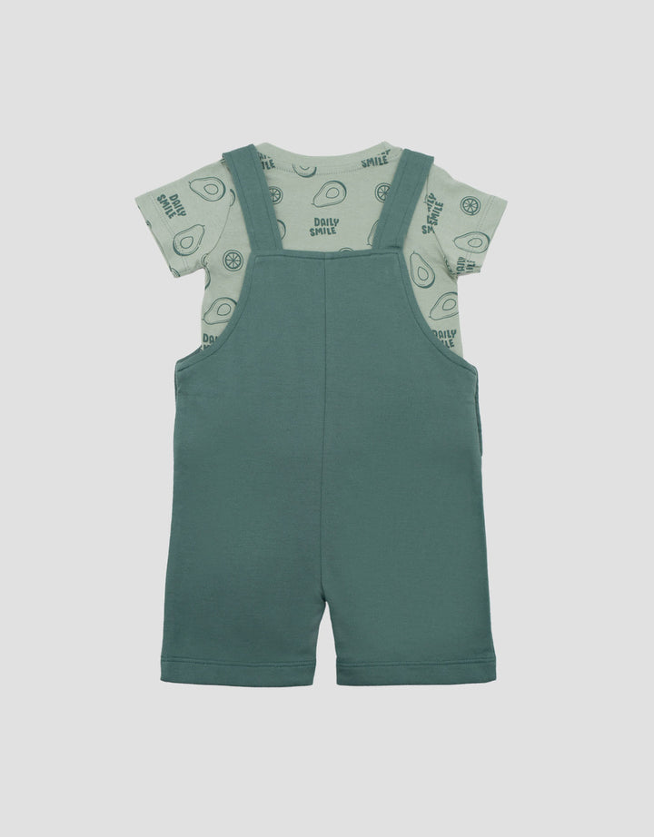 Little M Fruit Overall Jumpsuit Anak Bayi