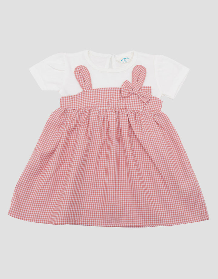Little M Bunny Mix Dress Anak Bayi