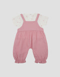Little M Wove Rabbit Overall Anak Bayi