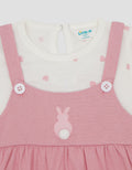 Little M Wove Rabbit Overall Anak Bayi