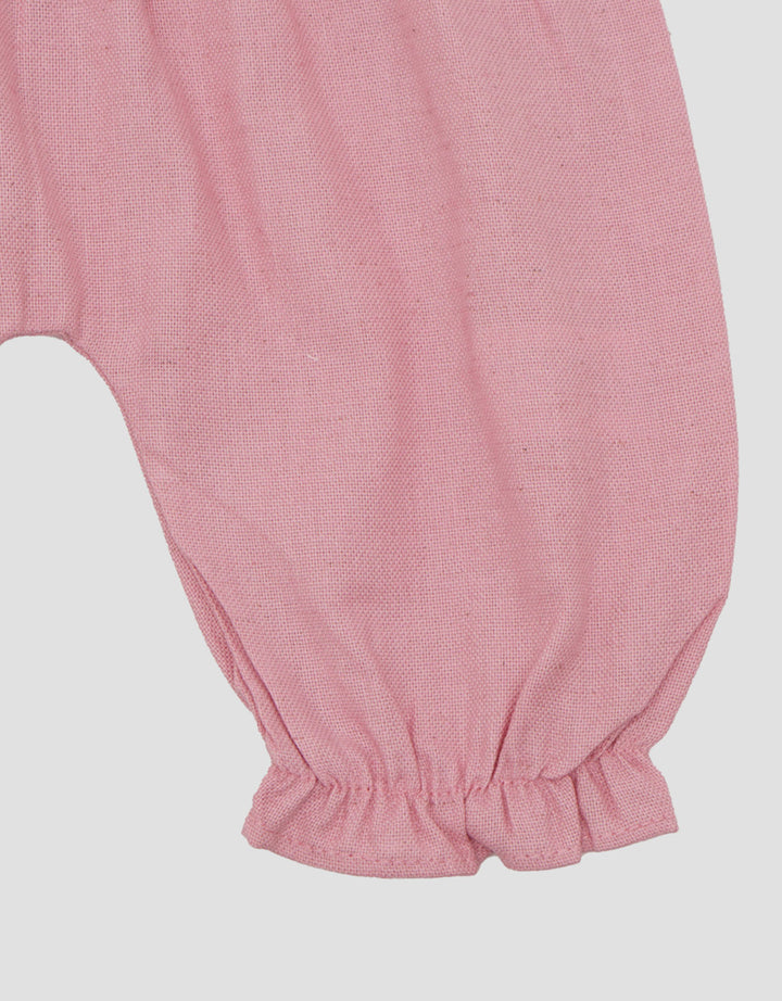 Little M Wove Rabbit Overall Anak Bayi