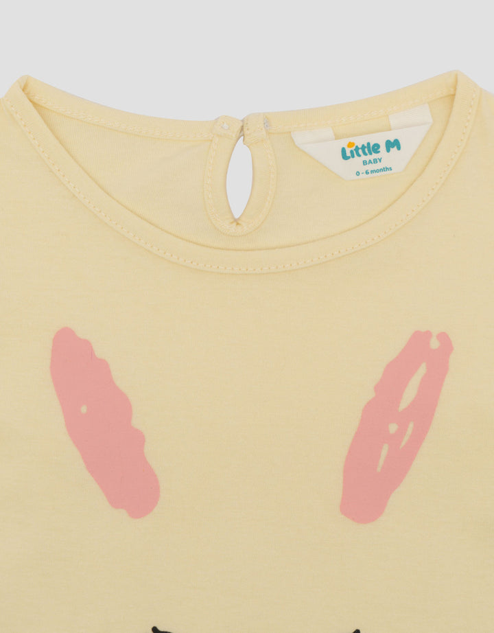 Little M Print Bunny Kaos Bayi