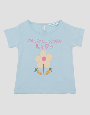 LITTLE M PRINT FLOWER KAOS BAYI