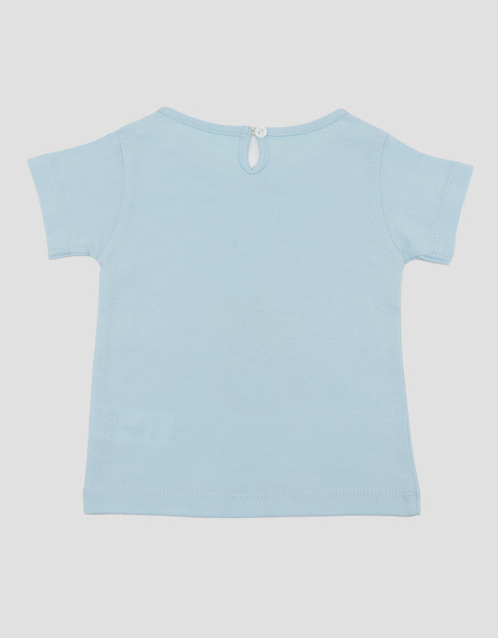 Little M Print Flower Kaos Bayi