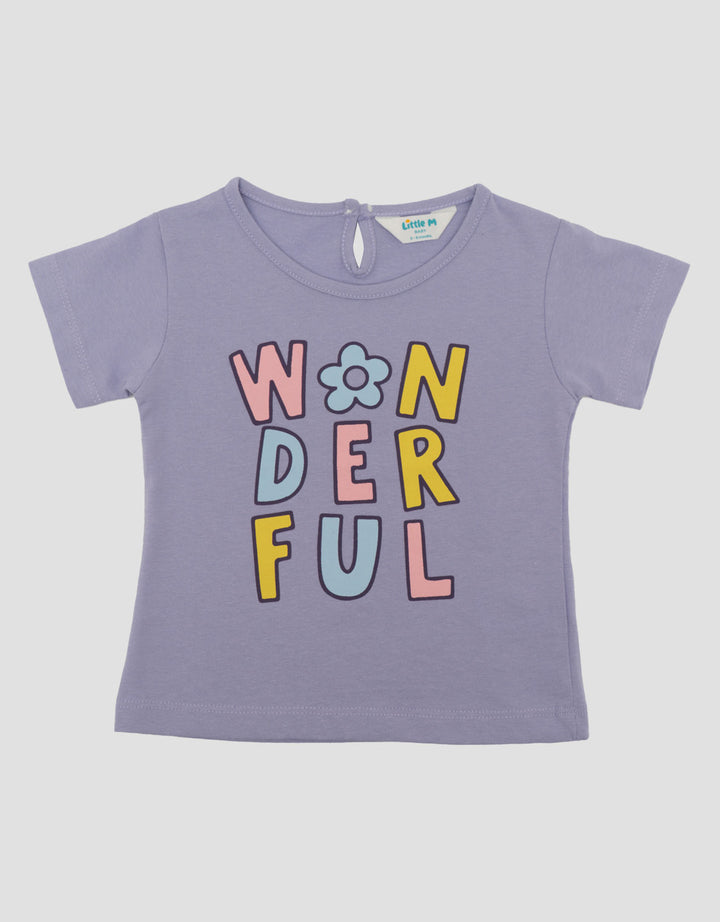 Little M Wonderfull Kaos Bayi