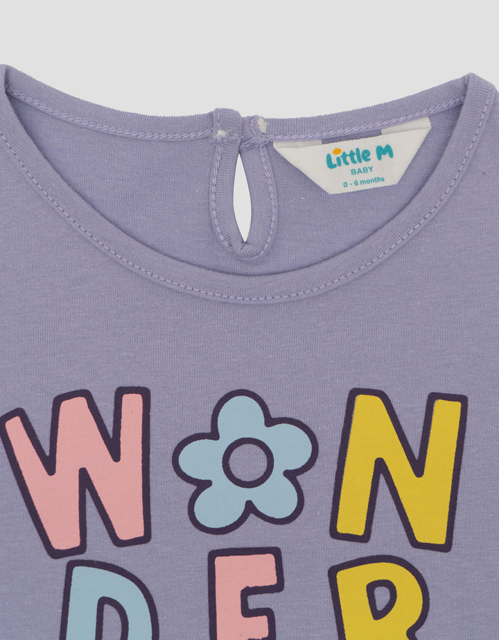 Little M Wonderfull Kaos Bayi