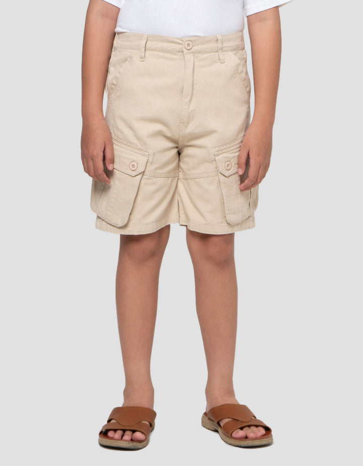 Nevada Twill Ktg Miring Celana Pendek Anak Laki-laki