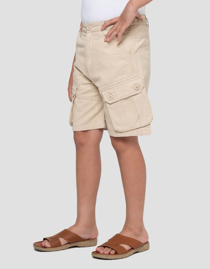 Nevada Twill Ktg Miring Celana Pendek Anak Laki-laki