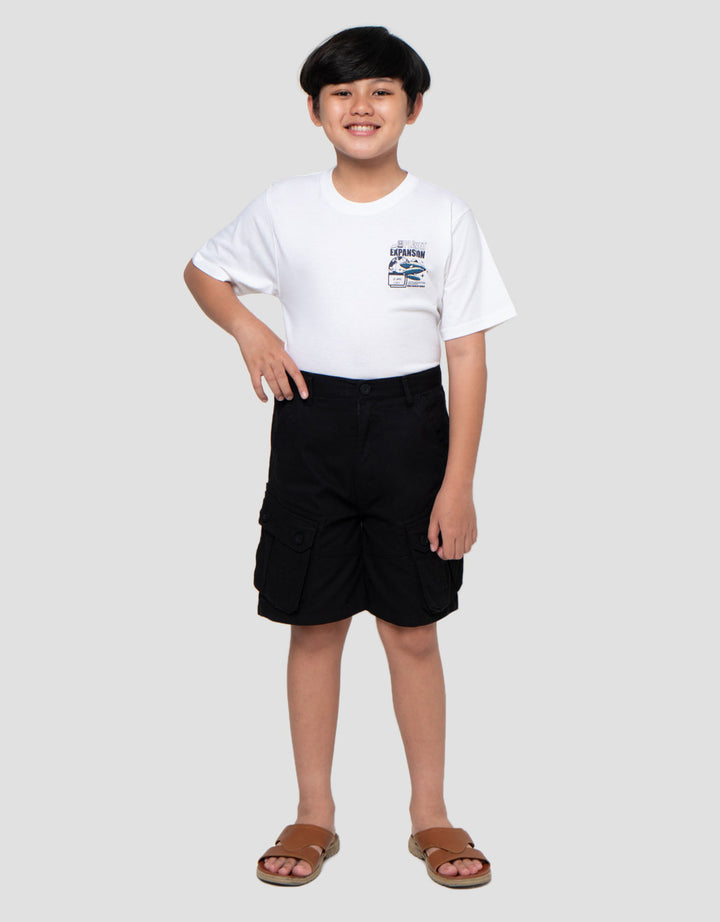 Nevada Twill Ktg Miring Celana Pendek Anak Laki-laki