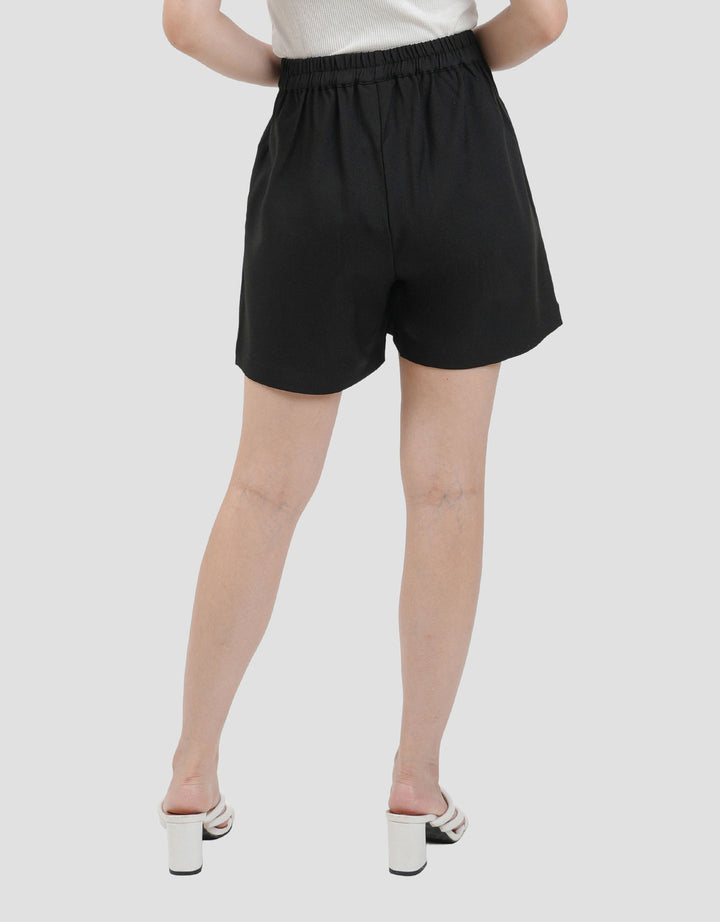 Nevada Woven Pleats Skort Wanita