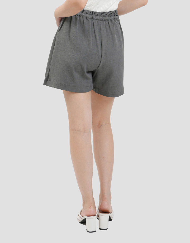Nevada Woven Pleats Skort Wanita