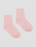 Little M Motif Half Flower Kaus Kaki Anak Perempuan