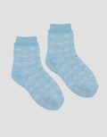Little M Motif Half Flower Kaus Kaki Anak Perempuan