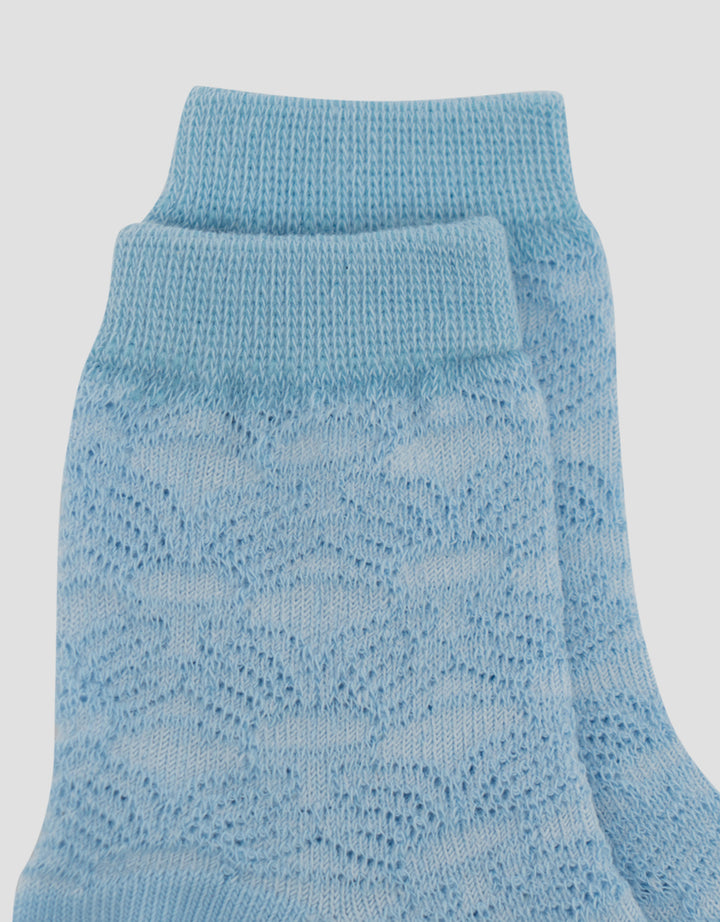 Little M Motif Half Flower Kaus Kaki Anak Perempuan