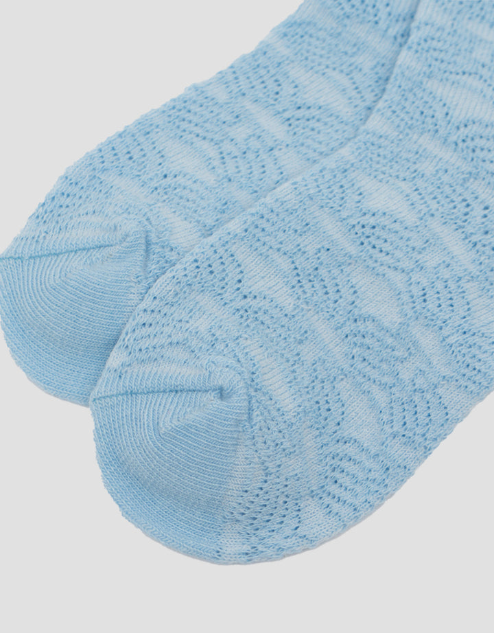 Little M Motif Half Flower Kaus Kaki Anak Perempuan