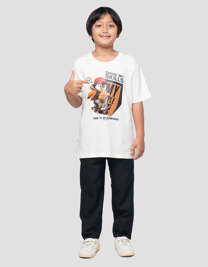 Pingu Fashion Kaos Lengan Pendek Anak Laki-laki