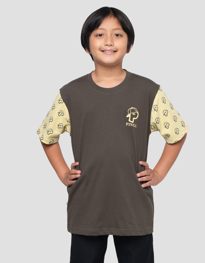 Pingu Fashion Kaos Lengan Pendek Anak Laki-laki