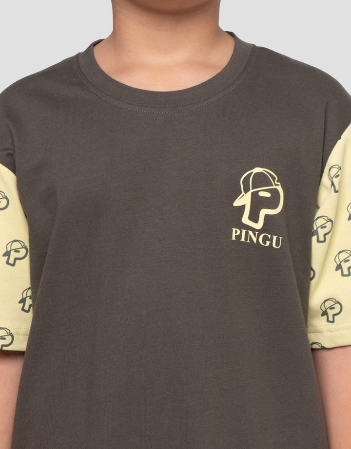 Pingu Fashion Kaos Lengan Pendek Anak Laki-laki