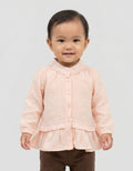 Little M Woven Double Layer Midi Dress Bayi