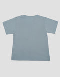 Little M With Plain Pocke Print Kaos Bayi
