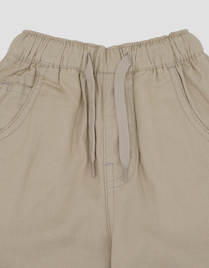Little M Woven Oxford Leno Basic Celana Bayi