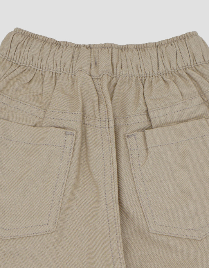 Little M Woven Oxford Leno Basic Celana Bayi