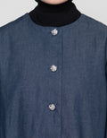 Annisa With Pleats Jaket Denim Wanita